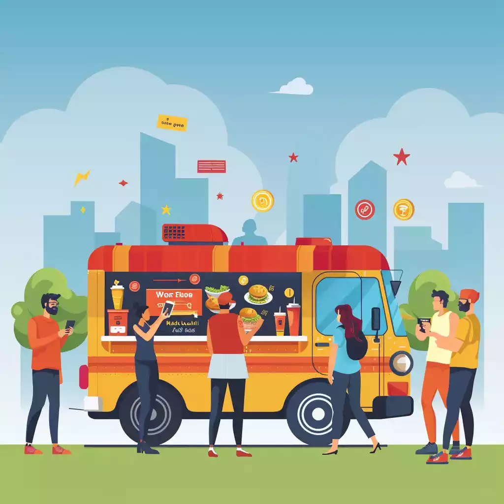Illustration de l'importance des avis clients pour les food trucks